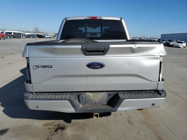 1FTEW1CP9FFA42319 - 2015 FORD F150 SUPERCREW SILVER photo 6