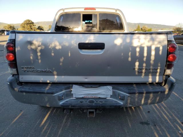 5TEJU62N98Z586293 - 2008 TOYOTA TACOMA DOUBLE CAB PRERUNNER SILVER photo 6
