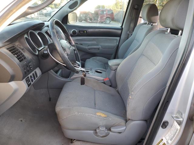 5TEJU62N98Z586293 - 2008 TOYOTA TACOMA DOUBLE CAB PRERUNNER SILVER photo 7