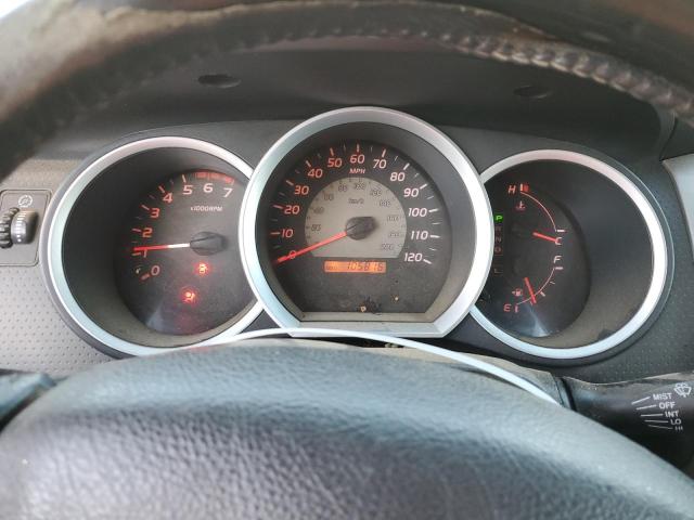 5TEJU62N98Z586293 - 2008 TOYOTA TACOMA DOUBLE CAB PRERUNNER SILVER photo 9