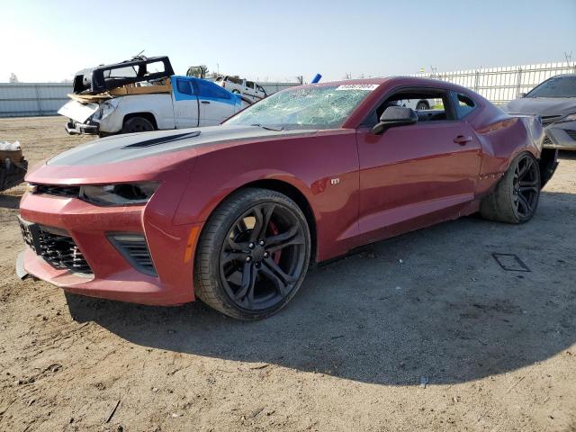 1G1FE1R77J0117540 - 2018 CHEVROLET CAMARO SS BURGUNDY photo 1