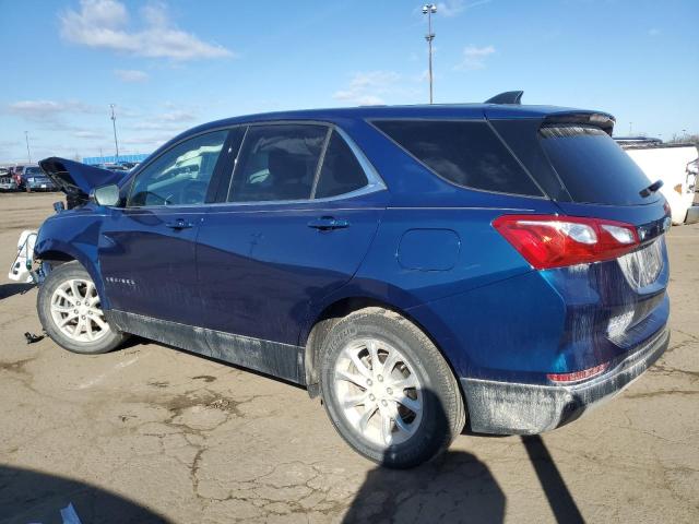 2GNAXKEV9K6132174 - 2019 CHEVROLET EQUINOX LT BLUE photo 2