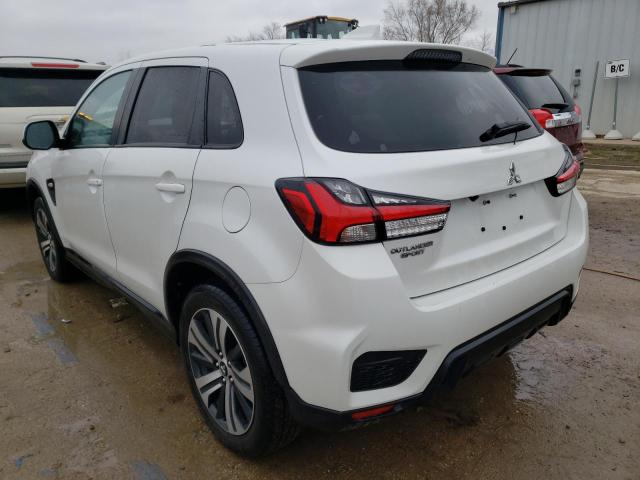 JA4ARUAU2MU031438 - 2021 MITSUBISHI OUTLANDER ES WHITE photo 2