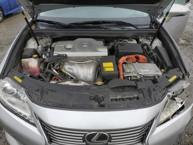 JTHBW1GG3D2013883 - 2013 LEXUS ES 300H SILVER photo 11