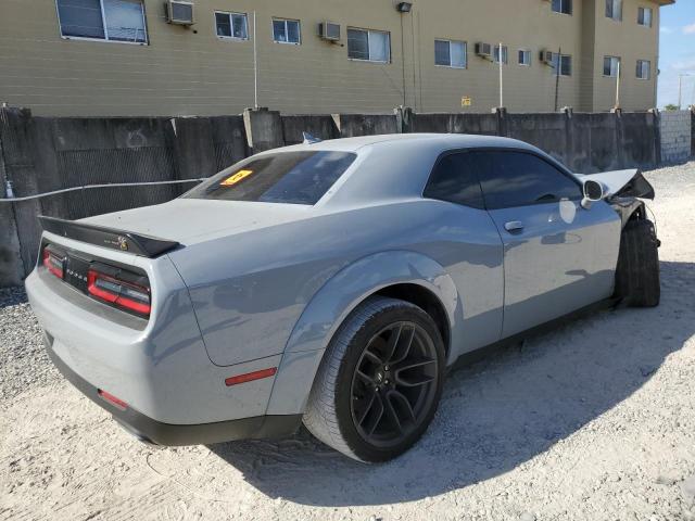 2C3CDZFJ4MH564178 - 2021 DODGE CHALLENGER R/T SCAT PACK GRAY photo 3