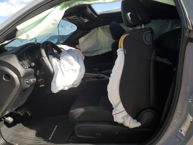 2C3CDZFJ4MH564178 - 2021 DODGE CHALLENGER R/T SCAT PACK GRAY photo 7