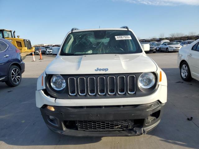 ZACCJABB0JPH69723 - 2018 JEEP RENEGADE LATITUDE WHITE photo 5