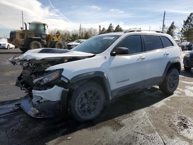 1C4PJMBX6MD100972 - 2021 JEEP CHEROKEE TRAILHAWK WHITE photo 1