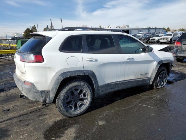 1C4PJMBX6MD100972 - 2021 JEEP CHEROKEE TRAILHAWK WHITE photo 3