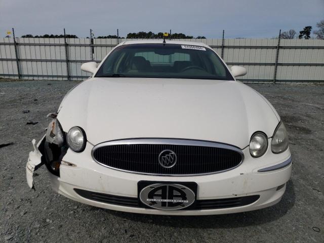 2G4WD562451347536 - 2005 BUICK LACROSSE CXL WHITE photo 5