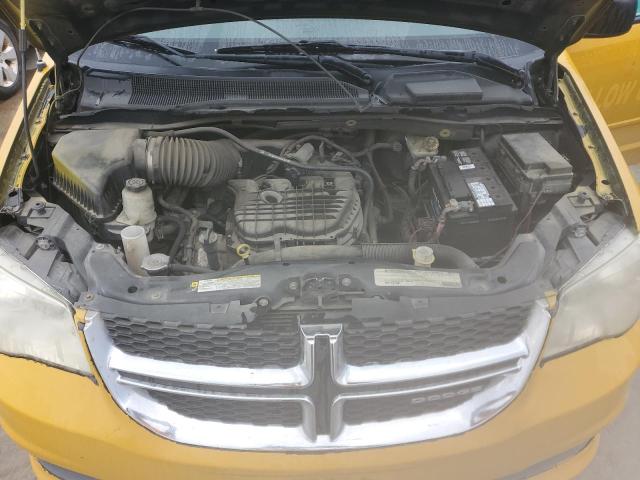 2D4RN4DG0BR618714 - 2011 DODGE GRAND CARA EXPRESS YELLOW photo 12