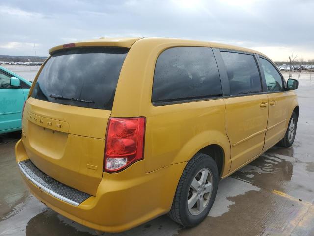 2D4RN4DG0BR618714 - 2011 DODGE GRAND CARA EXPRESS YELLOW photo 3