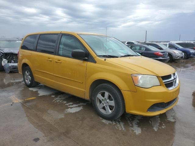 2D4RN4DG0BR618714 - 2011 DODGE GRAND CARA EXPRESS YELLOW photo 4