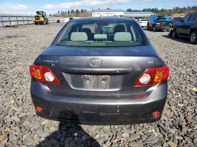 JTDBU4EE5AJ060702 - 2010 TOYOTA COROLLA BASE GRAY photo 6