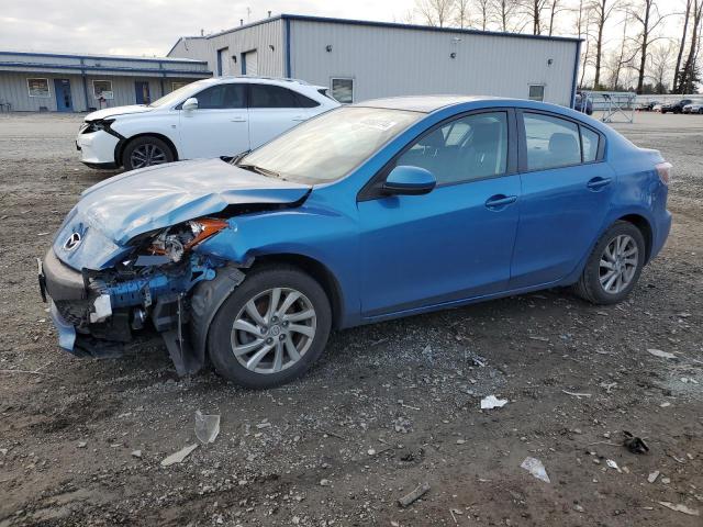 JM1BL1V82C1605706 - 2012 MAZDA 3 I BLUE photo 1