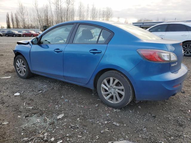 JM1BL1V82C1605706 - 2012 MAZDA 3 I BLUE photo 2