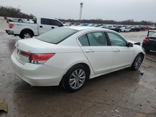 1HGCP3F82BA026105 - 2011 HONDA ACCORD EXL WHITE photo 3