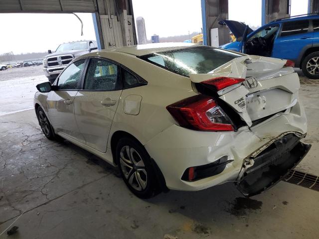 19XFC2F50GE077114 - 2016 HONDA CIVIC LX WHITE photo 2