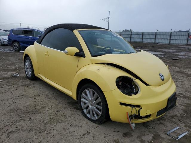 3VWRG31Y08M419920 - 2008 VOLKSWAGEN NEW BEETLE CONVERTIBLE SE YELLOW photo 4