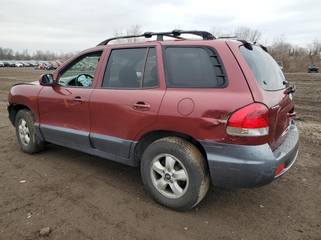 KM8SC73D15U872965 - 2005 HYUNDAI SANTA FE GLS RED photo 2