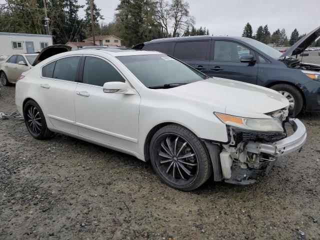 19UUA8F50AA026269 - 2010 ACURA TL WHITE photo 4