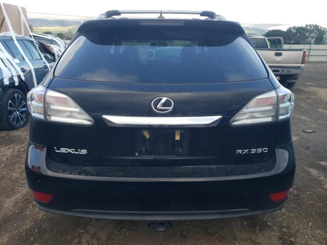 2T2BK1BA3AC015593 - 2010 LEXUS RX 350 BLACK photo 6