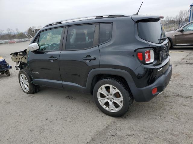 ZACCJBDT1GPC75066 - 2016 JEEP RENEGADE LIMITED BLACK photo 2