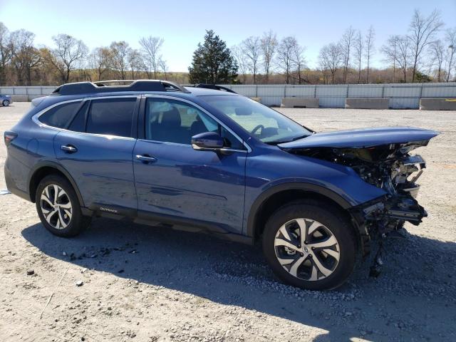 4S4BTAMC6N3209125 - 2022 SUBARU OUTBACK LIMITED BLUE photo 4