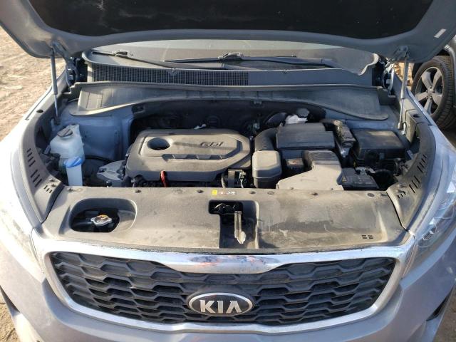 5XYPG4A38LG633368 - 2020 KIA SORENTO L BLUE photo 12