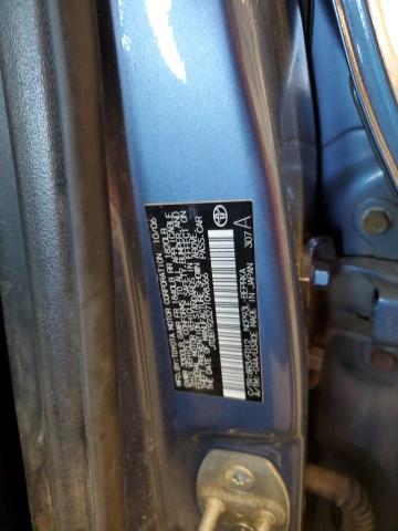 JTDBT923271098366 - 2007 TOYOTA YARIS BLUE photo 12