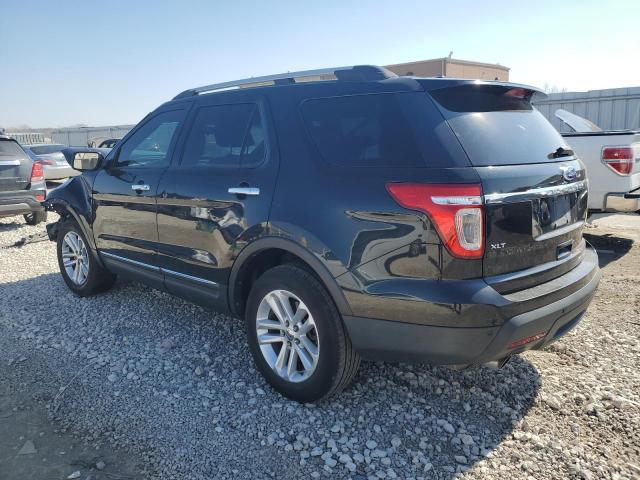 1FMHK7D80BGA38579 - 2011 FORD EXPLORER XLT BLACK photo 2