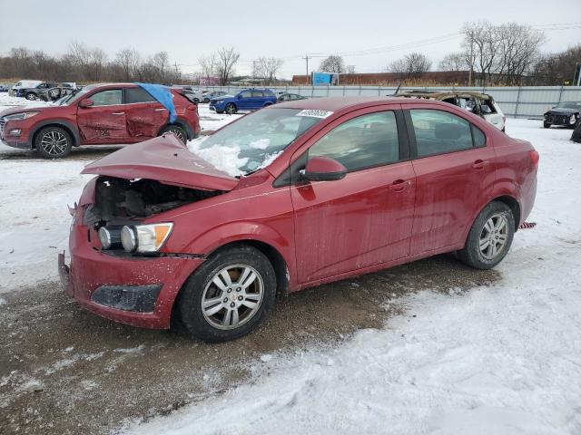 1G1JA5SH5C4152394 - 2012 CHEVROLET SONIC LS RED photo 1