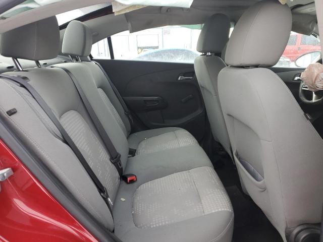 1G1JA5SH5C4152394 - 2012 CHEVROLET SONIC LS RED photo 10