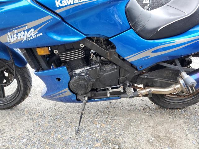 JKAEXVD119A114916 - 2009 KAWASAKI EX500 D BLUE photo 7