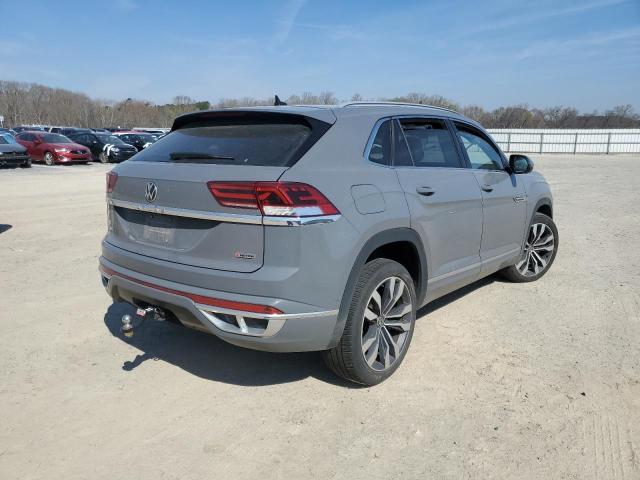 1V2FE2CA1MC217541 - 2021 VOLKSWAGEN ATLAS CROS SEL PREMIUM R-LINE GRAY photo 3