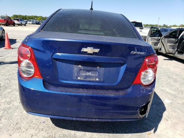 1G1JA5SH9E4154362 - 2014 CHEVROLET SONIC LS BLUE photo 6