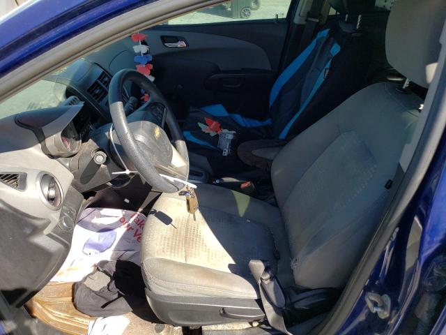 1G1JA5SH9E4154362 - 2014 CHEVROLET SONIC LS BLUE photo 7