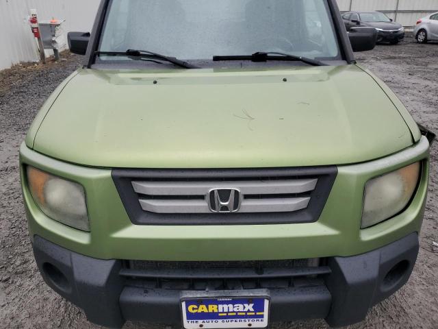 5J6YH28797L015690 - 2007 HONDA ELEMENT EX GREEN photo 12