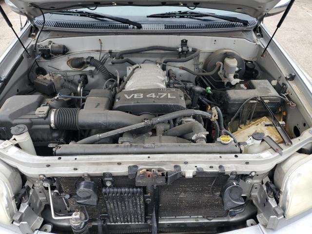 5TBBT44194S445584 - 2004 TOYOTA TUNDRA ACCESS CAB SR5 SILVER photo 11