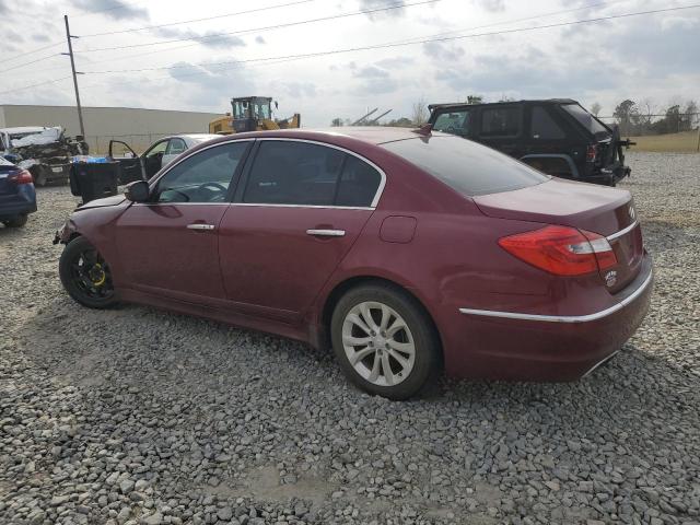 KMHGC4DD8DU217686 - 2013 HYUNDAI GENESIS 3.8L MAROON photo 2