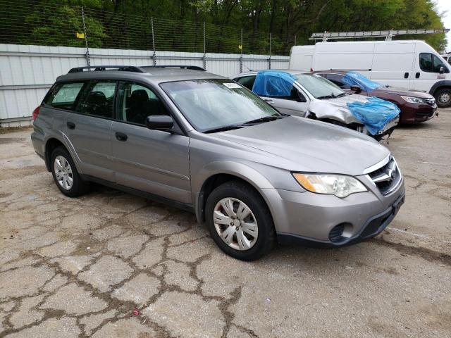 4S4BP60C087316885 - 2008 SUBARU OUTBACK GRAY photo 4