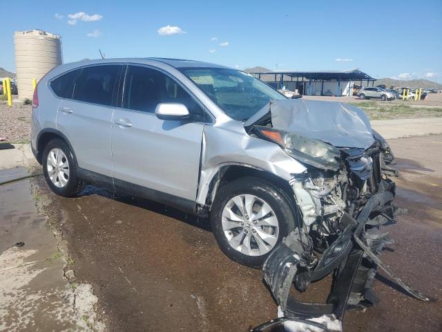 2HKRM3H50EH548443 - 2014 HONDA CR-V EX SILVER photo 4