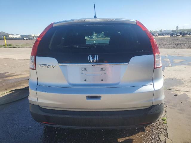 2HKRM3H50EH548443 - 2014 HONDA CR-V EX SILVER photo 6