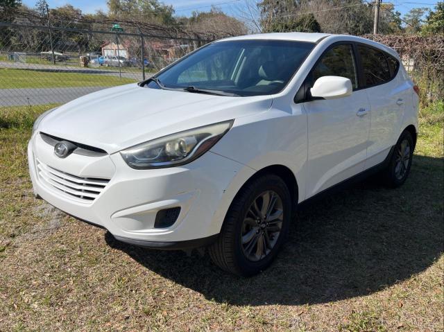 KM8JT3AF3EU923438 - 2014 HYUNDAI TUCSON GLS WHITE photo 2