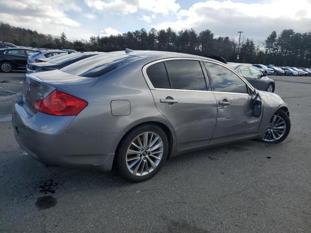 JNKBV61F67M818916 - 2007 INFINITI G35 GRAY photo 3