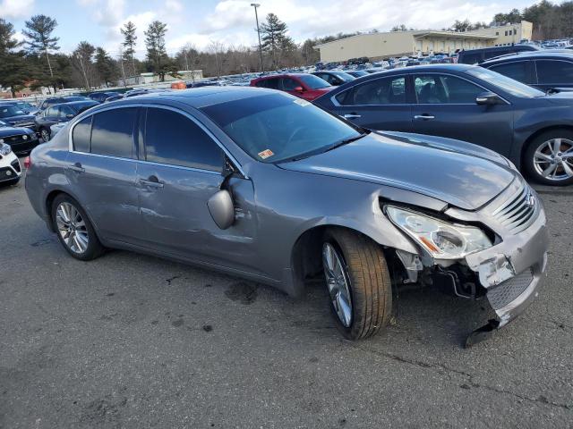 JNKBV61F67M818916 - 2007 INFINITI G35 GRAY photo 4