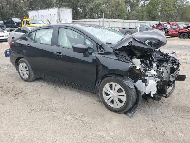 3N1CN8DV3NL858353 - 2022 NISSAN VERSA S BLACK photo 4