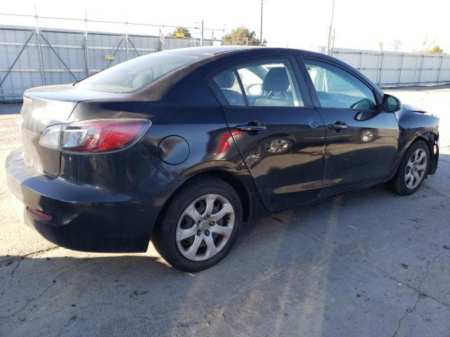 JM1BL1TF1D1837362 - 2013 MAZDA 3 I BLACK photo 3