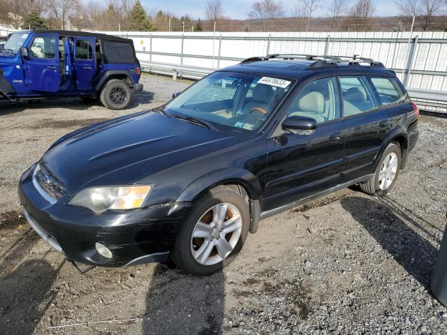 4S4BP85C254363059 - 2005 SUBARU LEGACY OUTBACK H6 R VDC BLACK photo 1