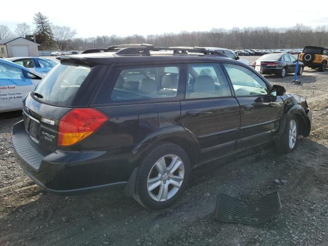 4S4BP85C254363059 - 2005 SUBARU LEGACY OUTBACK H6 R VDC BLACK photo 3